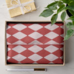 Red & Pink Argyle Festive Modern Christmas Tissue Paper<br><div class="desc">Red & Pink Argyle Festive Modern Christmas Tissue Paper</div>
