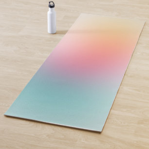 Red Pink Blue Purple Yellow Green Colors Template Yoga Mat