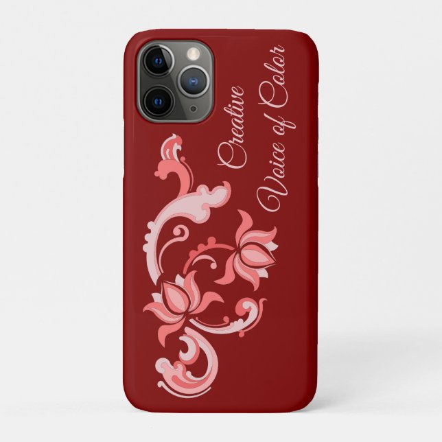RED & PINK COLOUR PLAYING ART FOR GIFT Case-Mate iPhone CASE (Back)