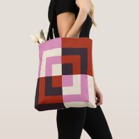 Red Pink Eggplant Ivory