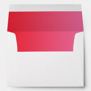 Red & Pink Ombre Envelopes