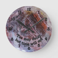 Red Pink Rock Photo You Delay Time Does Not Quote