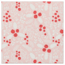 Red Pink White Holly Berries Mistletoe Christmas