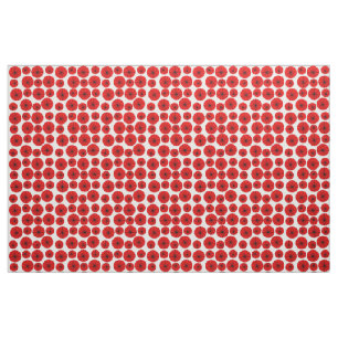 Red Pinwheels Fabric