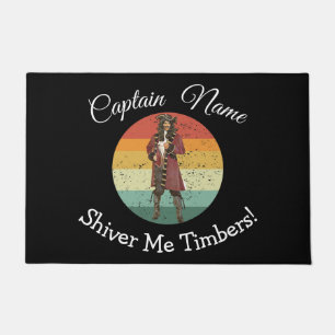 Red Pirate Doormat