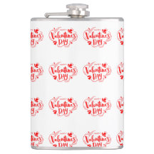 Red Pixelated Valentine's Day Art