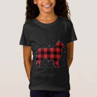 Red Plaid Buffalo Australian Shepherd Christmas Pa