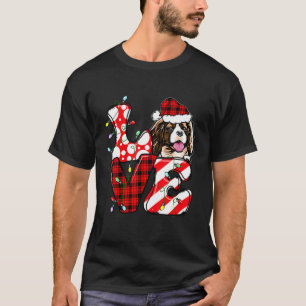 Red Plaid Cavalier King Charles Spaniel Dog Christ T-Shirt