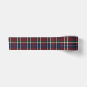 Red Plaid Classic Tartan Cosy Academia Satin Ribbon