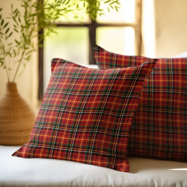 Red Plaid Cushion (Creator Uploaded)