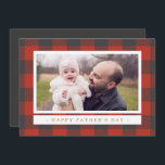 Red Plaid Father's Day Invitation<br><div class="desc">Photography © Alagich Katya | www.flickr.com/people/katya_alagich/ and provided by Creative Commons | https://creativecommons.org/licenses/by/2.0/.</div>