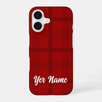Red Plaid pattern -