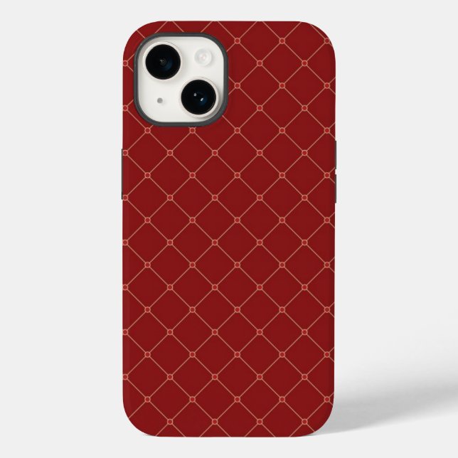Red Plaid Phone Case (Back)
