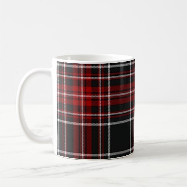Red Plaid Rock - Mug #2 (Left)