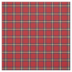 Red Plaid, Royal Stewart Tartan Fabric
