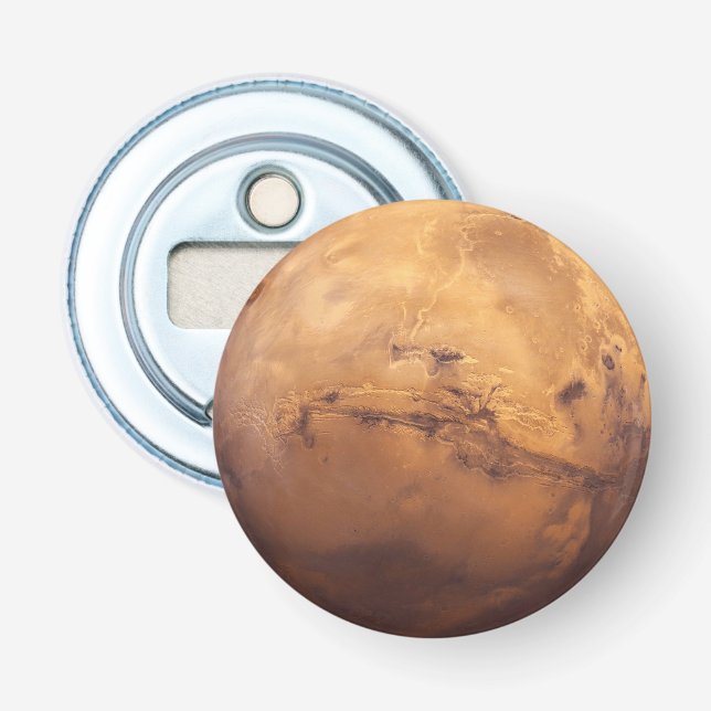 Red Planet Mars Bottle Opener (Front)