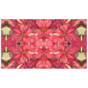Red plant Poinsettia Flower Tablecloth