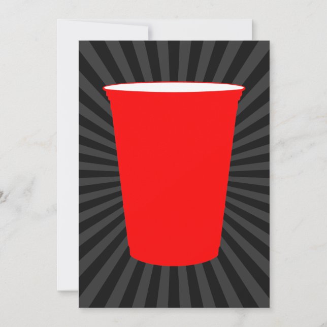 red plastic cup (Front)