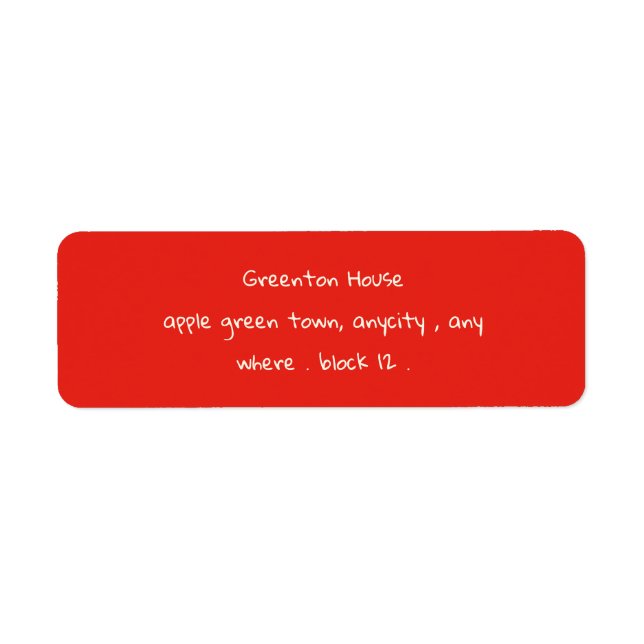 Red Playful Hand Drawn Doodle Whimsical Christmas  (Front)