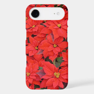 Red Poinsettias I Christmas Holiday Floral Photo