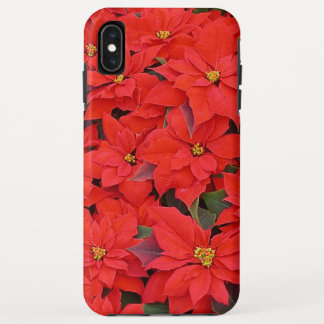 Red Poinsettias I Christmas Holiday Floral Photo Case-Mate iPhone Case