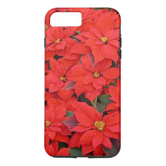 Red Poinsettias I Christmas Holiday Floral Photo Case-Mate iPhone Case