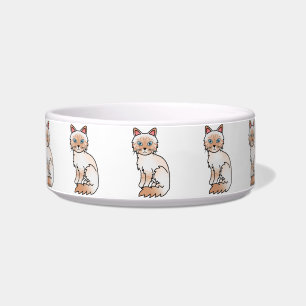 Red Point Tabby Birman / Ragdoll Cat Bowl