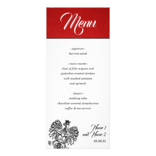 Red Poland Passport Menu