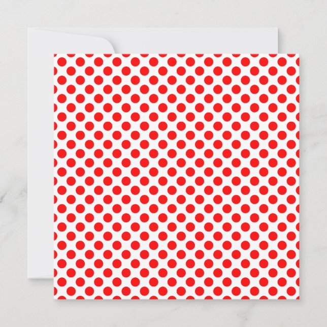 Red Polka Dot Pattern (Front)