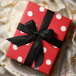 Red Polka Dot Wrapping Paper