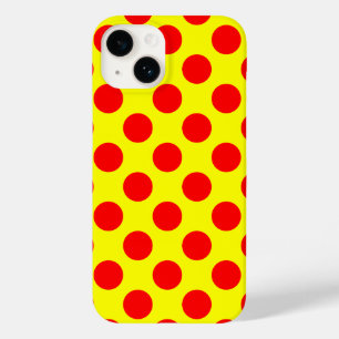Red Polka Dots  Case-Mate iPhone 14 Case