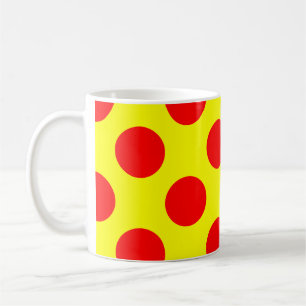 Red Polka Dots Coffee Mug