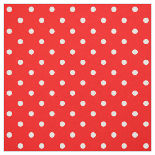 Red Polka Dots Fabric