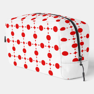 Red Polka Dots, Polka Dot Pattern, Dots, Dotted Dopp Kit