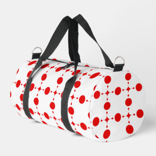 Red Polka Dots, Polka Dot Pattern, Dots, Dotted Duffle Bag