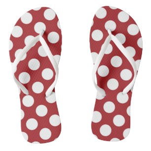 Red Polka Dots, Polka Dot Pattern, Dots, Dotted Jandals
