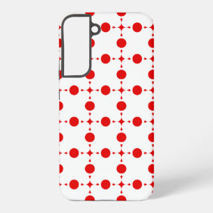 Red Polka Dots, Polka Dot Pattern, Dots, Dotted Samsung Galaxy Case
