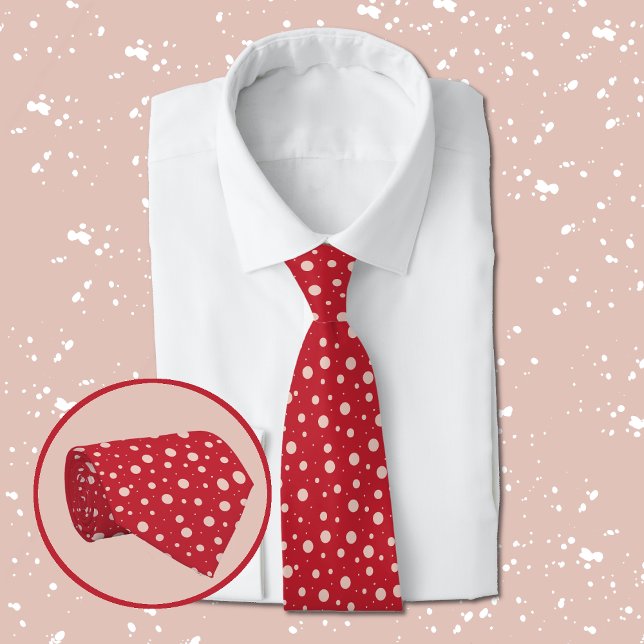 Red Polka Dots Tie (Creator Uploaded)