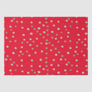 Red Polka Dots Tissue Paper