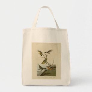 Red-poll Tanager Bunting Audubon Birds of America Tote Bag