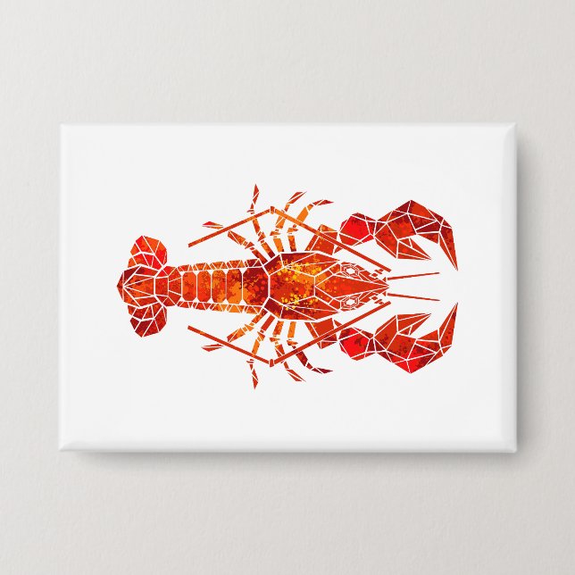 Red polygonal lobster (Front)