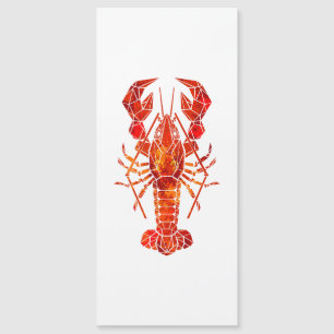 Red polygonal lobster