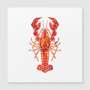 Red polygonal lobster