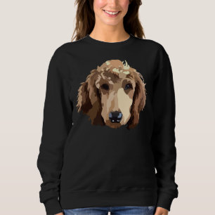 Red Poodle     Sweatshirt