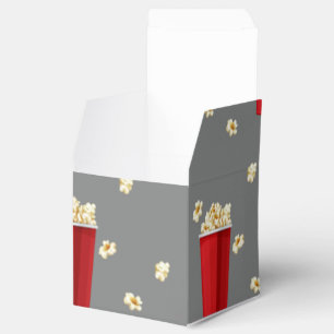 Red Popcorn Buckets Movie Snack Television Film Favour Box