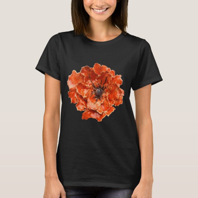 Red poppie T-Shirt (Front)