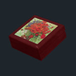 Red Poppies and Daisies by Vincent van Gogh Gift Box<br><div class="desc">Still Life: Red Poppies and Daisies by Vincent van Gogh is a vintage fine art post impressionism still life floral painting. A beautiful bouquet of red poppy flowers and white daisy flowers fresh from the garden in a decorative vase. About the artist: Vincent Willem van Gogh (1853 -1890) was one...</div>