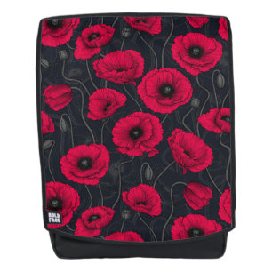 Red Poppies Backpack