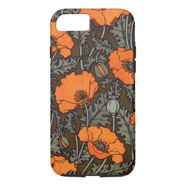 Red Poppies Case-Mate iPhone Case (Back)