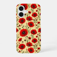 Red poppies Floral Aesthetic Gift ideas for her